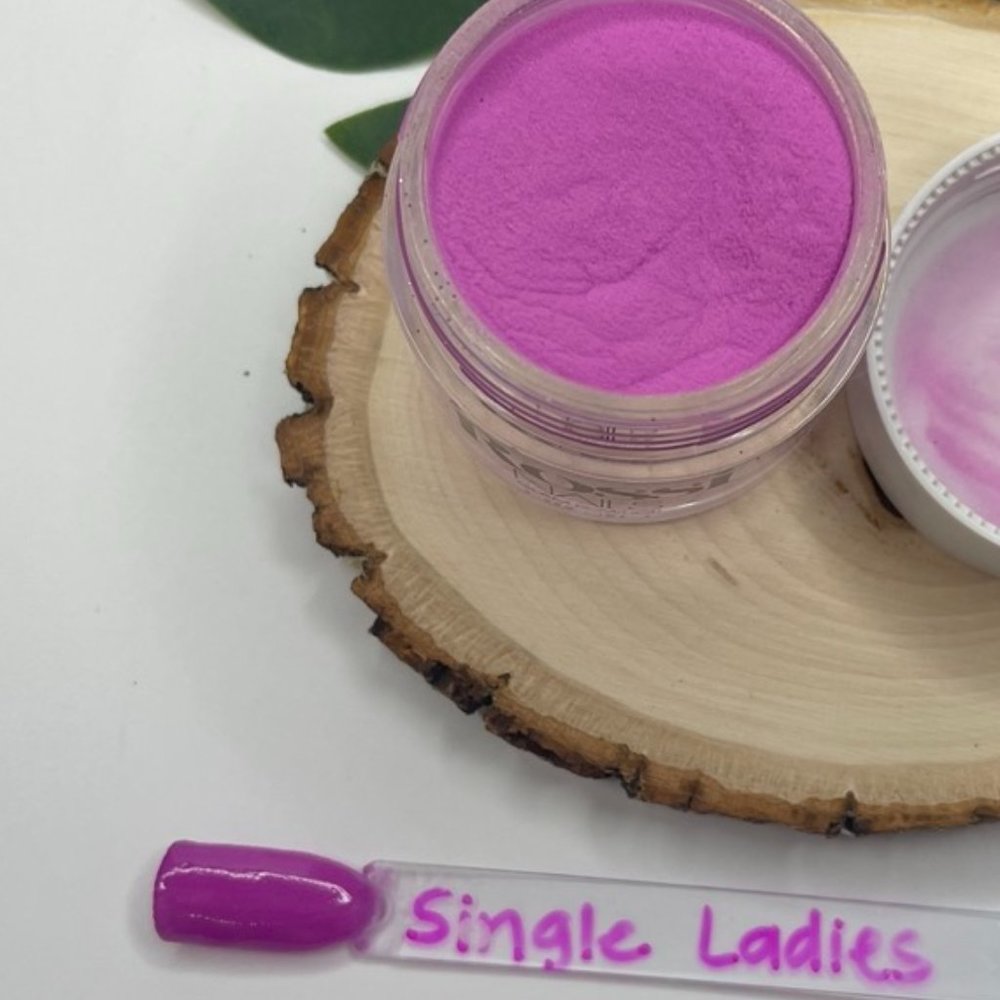 Rossi Nail Dip | All The Single Ladies Pink/Purple Dip Powder - Picture 9 of 9